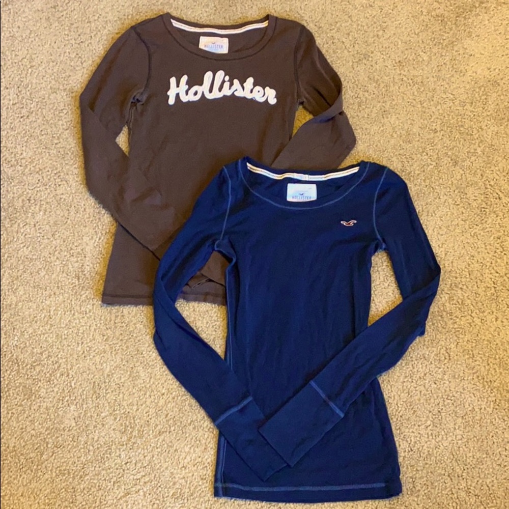 Set of 2 Hollister Medium long sleeve t-shirts